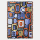 Moderne Abstracte puistlook Deken (Voorkant Verticaal)