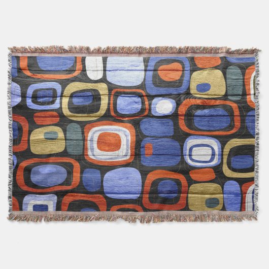 Moderne Abstracte puistlook Deken (Voorkant)