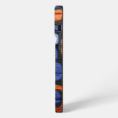 Moderne Abstracte puistlook iPhone Hoesje (Linkerkant)