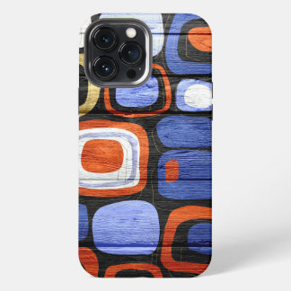 Moderne Abstracte puistlook iPhone 13 Pro Max Hoesje
