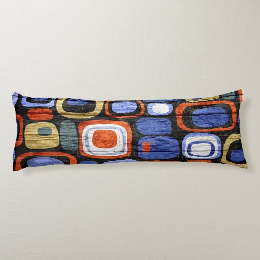 Moderne Abstracte puistlook Lichaamskussen (Achterkant)