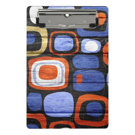 Moderne Abstracte puistlook Mini Klembord (Voorkant)