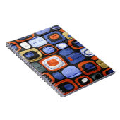 Moderne Abstracte puistlook Notitieboek (Rechterzijde)