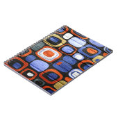 Moderne Abstracte puistlook Notitieboek (Linkerzijde)