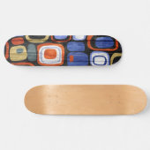 Moderne Abstracte puistlook Persoonlijk Skateboard (Horizontaal)