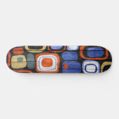 Moderne Abstracte puistlook Persoonlijk Skateboard (Horizontaal)