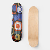 Moderne Abstracte puistlook Persoonlijk Skateboard (Voorkant)