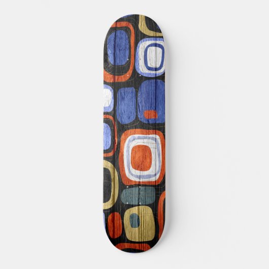 Moderne Abstracte puistlook Persoonlijk Skateboard (Voorkant)