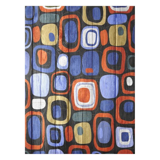 Moderne Abstracte puistlook Tafelkleed (Voorkant)