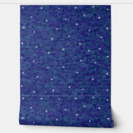 Moderne abstracte  retro sterren peel stick behang