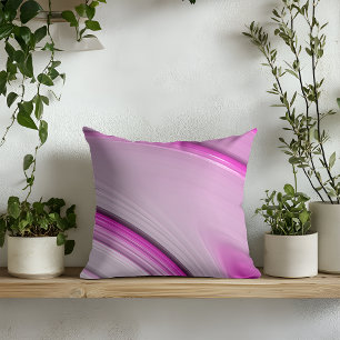 Moderne Abstracte Roze Fractal Kussen