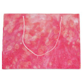 Moderne Abstracte roze kleur Waterverf Groot Cadeauzakje (Voorkant)