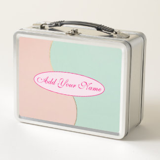 Moderne Abstracte Roze Mint Collectie