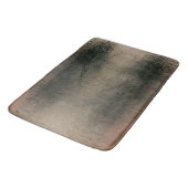 Moderne Abstracte Roze Zwarte Gouden Grunge Badmat (Gekanteld)