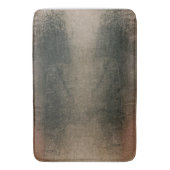 Moderne Abstracte Roze Zwarte Gouden Grunge Badmat (Voorkant Verticaal)