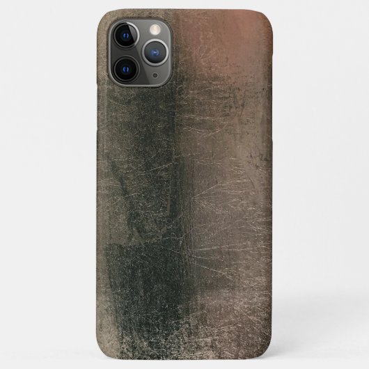 Moderne Abstracte Roze Zwarte Gouden Grunge Case-Mate iPhone Case (Achterkant)