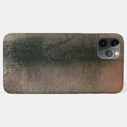 Moderne Abstracte roze zwarte goudgrunge Case-Mate iPhone Case (Achterkant (horizontaal))