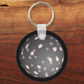 Moderne Abstracte ruimte Sleutelhanger (Voorkant)