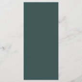 Moderne Abstracte Saliegroen Mos Waterverf Menu (Achterkant)
