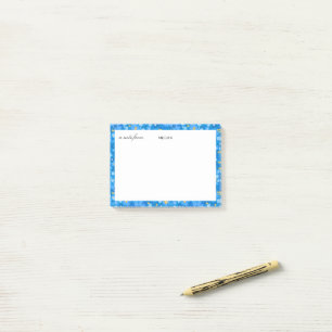 Moderne abstracte schilderige en geschrifte post post-it® notes