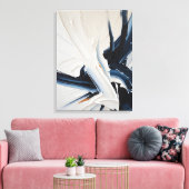 Moderne Abstracte schilderij Canvas Print (Insitu (Woonkamer))