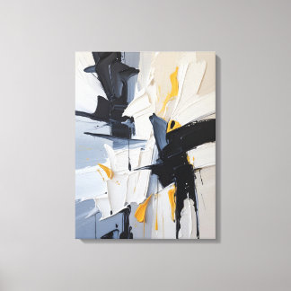 Moderne Abstracte schilderij Canvas Print