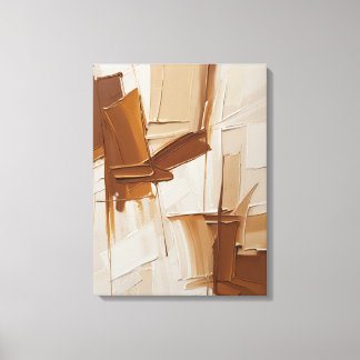 Moderne Abstracte schilderij Canvas Print
