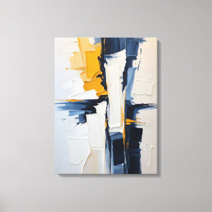 Moderne Abstracte schilderij Canvas Print