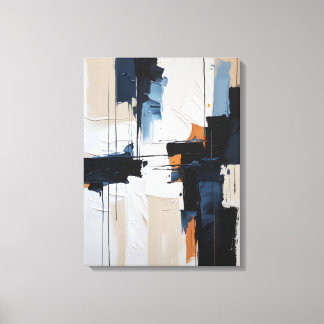Moderne Abstracte schilderij Canvas Print