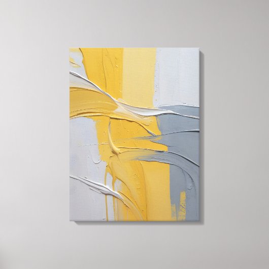 Moderne Abstracte schilderij Canvas Print (Voorkant)