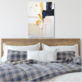Moderne Abstracte schilderij Canvas Print (Insitu (Slaapkamer))