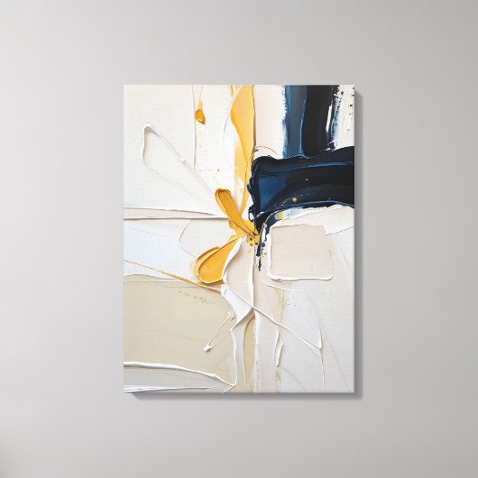 Moderne Abstracte schilderij Canvas Print (Voorkant)