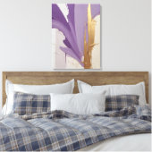 Moderne Abstracte schilderij Canvas Print (Insitu (Slaapkamer))