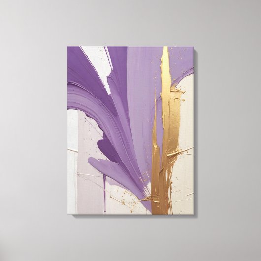 Moderne Abstracte schilderij Canvas Print (Voorkant)