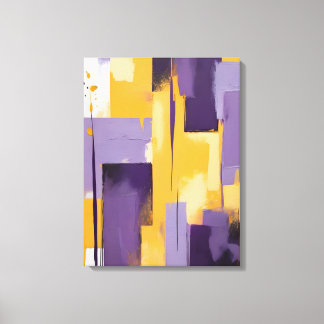 Moderne Abstracte schilderij Canvas Print