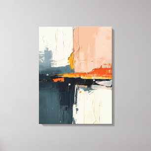 Moderne Abstracte schilderij Canvas Print