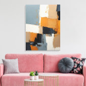 Moderne Abstracte schilderij Canvas Print (Insitu (Woonkamer))