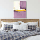 Moderne Abstracte schilderij Canvas Print (Insitu (Slaapkamer))