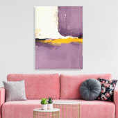 Moderne Abstracte schilderij Canvas Print (Insitu (Woonkamer))