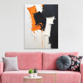 Moderne Abstracte schilderij Canvas Print (Insitu (Woonkamer))