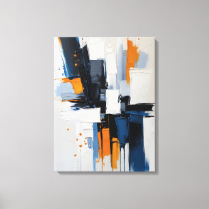 Moderne Abstracte schilderij Canvas Print