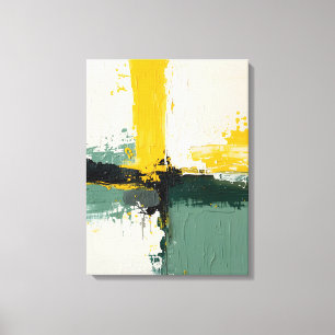 Moderne Abstracte schilderij Canvas Print