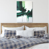 Moderne Abstracte schilderij Canvas Print (Insitu (Slaapkamer))