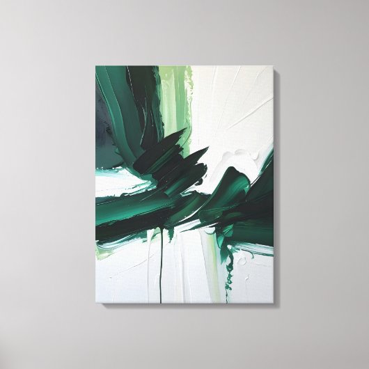 Moderne Abstracte schilderij Canvas Print (Voorkant)