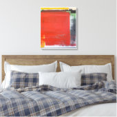 Moderne Abstracte Schildering op Canvas Afdruk (Insitu (Slaapkamer))