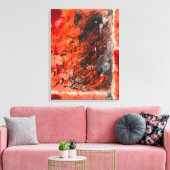 Moderne Abstracte Schildering op Canvasprint Canvas Afdruk (Insitu (Woonkamer))