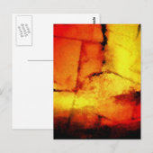 Moderne Abstracte schilderkunst Briefkaart (Voorkant / Achterkant)