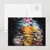 Moderne Abstracte schilderkunst Briefkaart (Voorkant / Achterkant)