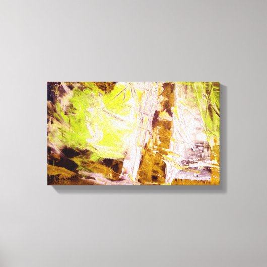 Moderne Abstracte schilderkunst verpakt canvas (Voorkant)