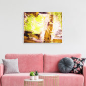 Moderne Abstracte schilderkunst verpakt canvas Afdruk (Insitu (Woonkamer))
